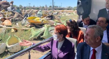 Meral Akşener, Mansur Yavaş'la beraber ANKAPARK'ı inceledi