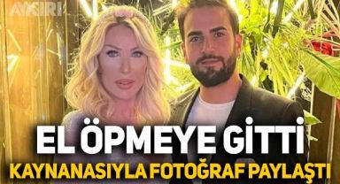 Seda Sayan kaynanasının elini öpmeye gitti, paylaştığı fotoğrafa yazdığı not dikkat çekti