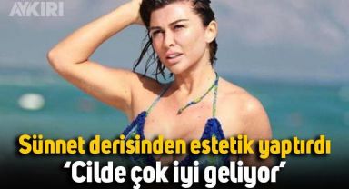 Selen Görgüzel, sünnet derisinden estetik yaptırdı: Cilde çok iyi geliyor