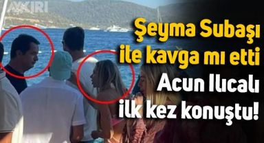 Şeyma Subaşı ile fotoğrafı çok konuşulmuştu: Acun Ilıcalı'dan kavga açıklaması geldi