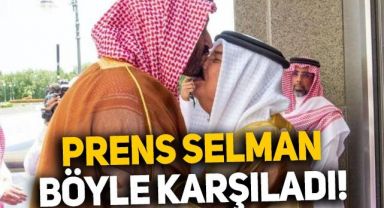 Suudi Arabistan Prensi Selman, Bahreyn Prensini burnundan öptü