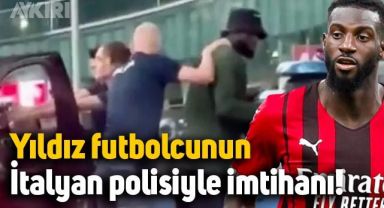 Yıldız futbolcu Bakayoko'nun İtalyan polisiyle imtihanı: Önce üstünü aradılar sonra özür dilediler