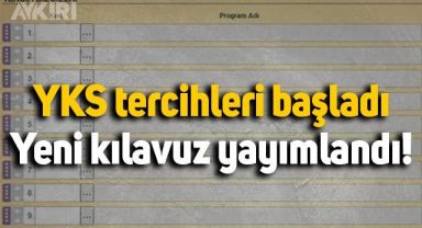 YKS 2022 yeni tercih kılavuzu yayımlandı: YKS tercihleri nasıl yapılır, tercihler ne zaman bitiyor? Kaç tercih yapılır