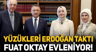 Yüzükleri Erdoğan taktı: Cumhurbaşkanı Yardımcısı Fuat Oktay evleniyor! Hümeyra Şahin kimdir