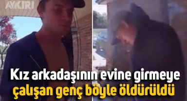 ABD bu olayı konuşuyor: Kız arkadaşının evine girmeye çalışan ABD'li gencin acı sonu