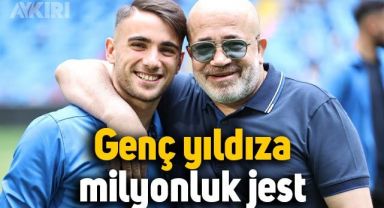 Adana Demirspor Başkanı Murat Sancak, Galatasaray'ın genç yıldızı Yunus Akgün'e milyonluk hediye