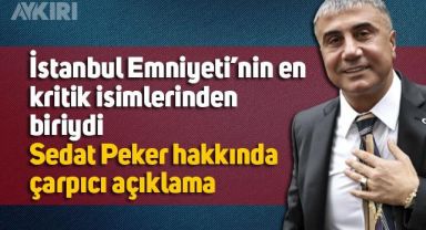 Adil Serdar Saçan'dan, Sedat Peker'in iddiaları ilgili çarpıcı açıklama