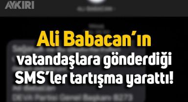 Ali Babacan'ın vatandaşlara gönderdiği mesaj tartışma yarattı!