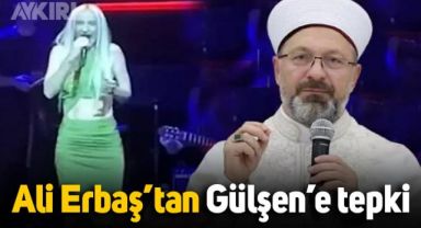 Ali Erbaş'tan Gülşen'in İmam Hatip sözlerine tepki: Kabul edilemez, şiddetle kınıyorum