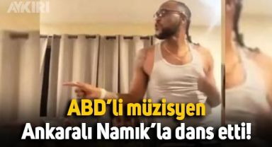 Amerikalı şarkıcı Jksola, Ankaralı Namık'ın Kapıcı İzzet şarkısıyla dans etti