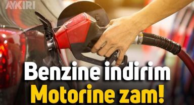 Araç sahipleri dikkat: Benzine indirim, motorine zam geldi