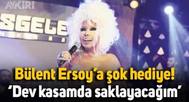 Bülent Ersoy'a verilen hediye şaşkınlık yarattı:
