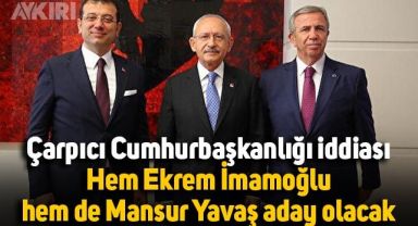 Çarpıcı Cumhurbaşkanlığı iddiası: