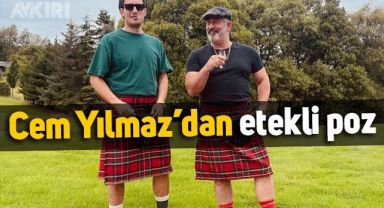 Cem Yılmaz ve Uraz Kaygılaroğlu İskoçya'da etek giydi