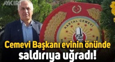 Cemevi Başkanı Selami Sarıtaş, evinin önünde saldırıya uğradı