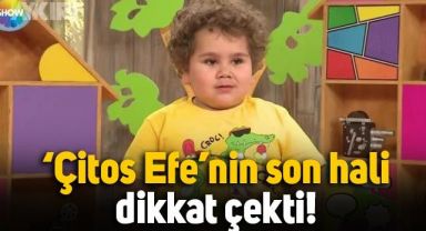 Çitos Efe olarak ünlenen Efe Koçyiğit'in son hali dikkat çekti