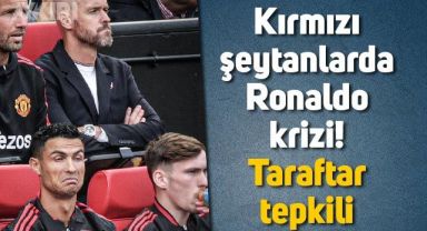 Cristiano Ronaldo Manchester United'ten ayrılacak mı, ligin ilk maçında yedeğe çekildi, ortalık karıştı