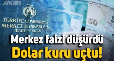 Dolar kaç lira oldu? Merkez Bankası faizi indirdi, dolar kuru yükselişe geçti