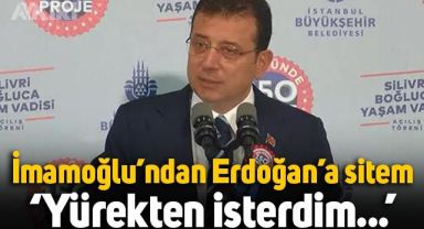 Ekrem İmamoğlu'ndan Erdoğan'a: