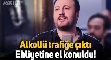 Ercan Saatçi alkollü araç kullanırken polise yakalandı, ehliyetine el konuldu