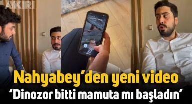 Erdoğan'ın taklidini yapan Nahyabey'den Melih Gökçek ve Ankapark göndermesi: Dinozor bitti mamuta mı başladın?