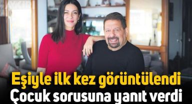 Erman Toroğlu eşi Ezgi Yavuz'la ilk kez görüntülendi, çocuk sorusuna yanıt verdi
