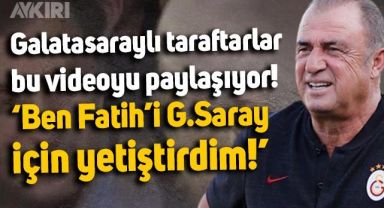 Fatih Terim'in babasıyla videosu paylaşım rekoru kırıyor: 