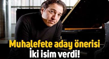 Fazıl Say, muhalefete Cumhurbaşkanlığı için ortak aday önerisi: 2 isim verdi