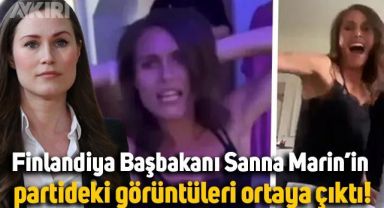 Finlandiya Başbakanı Sanna Marin'in partide dans ettiği görüntüler ülkeyi ikiye böldü!