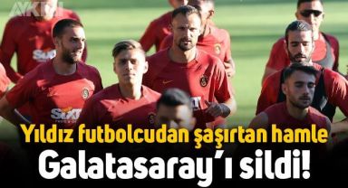 Galatasaray'da şaşkınlık yaratan gelişme: Berkan Kutlu, Galatasaray'ı sildi