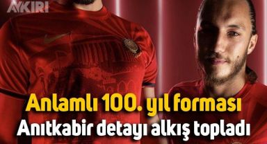 Gençlerbirliği'nden anlamlı 100. yıl forması: Anıtkabir detayı alkış topladı