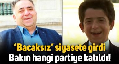 Hababam Sınıfı'nın Bacaksız'ı Tuncay Akça siyasete girdi, bakın hangi partiye katıldı