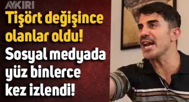 Halil İbrahim Göker'in 'Tişörtlerin efendisi' videosu yüz binlerce kez izlendi