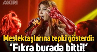 Hande Yener, meslektaşlarına tepki gösterdi: