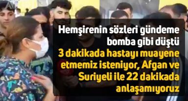 Hemşirenin sokak röportajındaki sözleri büyük ses getirdi: 