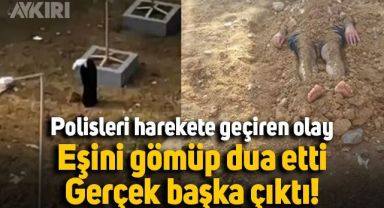 İstanbul'da polisleri harekete geçiren olay: Eşini inşaata gömüp başında dua etti, gerçek başka çıktı