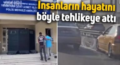 İstanbul'da trafikte makas atan şahıs yakalandı, cezası belli oldu