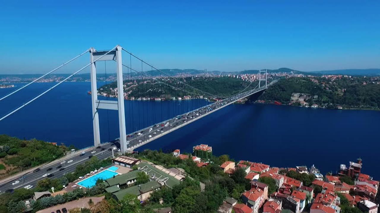 Мост Ататюрка В Стамбуле Фото