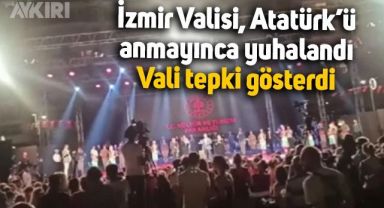 İzmir Valisi Yavuz Selim Köşger 30 Ağustos'ta Atatürk'ü anmadı, yuhalayanlara tepki gösterdi