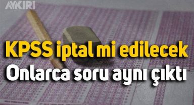 KPSS iptal mi edilecek? Cumhurbaşkanlığı'ndan açıklama geldi! Onlarca soru, Yediiklim Yayınları'nın denemeleriyle aynı çıktı