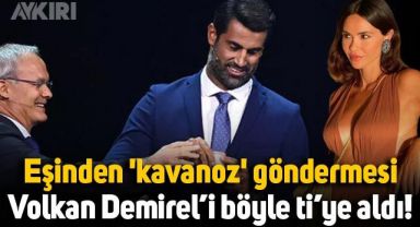 Kura topunu açamayan Volkan Demirel'i eşi Zeynep Demirel ti'ye aldı: Kavanoz göndermesi güldürdü