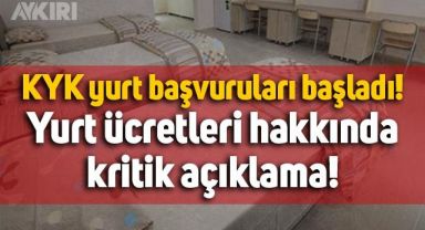 KYK yurt başvurusu nasıl yapılır, KYK yurt ücreti ne kadar, yurt başvuru sonucu ne zaman açıklanacak