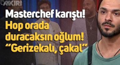 Masterchef'te kovulmaktan son anda kurtuldu: 