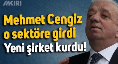Mehmet Cengiz bir sektöre daha girdi, havacılık şirketi kurdu