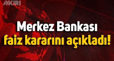 Merkez Bankası faizi düşürdü mü? Ağustos ayı faizi kaç oldu?