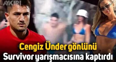 Milli futbolcu Cengiz Ünder, Survivor yarışmacısı Aleyna ile aşk yaşıyor