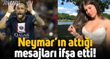 Model Anna Lis, Neymar'ın kendisine gönderdiği mesajları ifşa etti