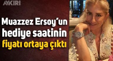Muazzez Ersoy'un doğum günü hediyesi kol saatinin fiyatı ortaya çıktı