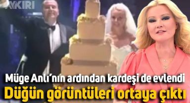 Müge Anlı'nın ardından kardeşi Mert Efe Anlı da evlendi, düğünden görüntüler ortaya çıktı: Gelinin benzerliği dikkat çekti