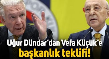 Müjdat Gezen anlattı: Uğur Dündar, Vefa Küçük'e başkanlık teklif etti!